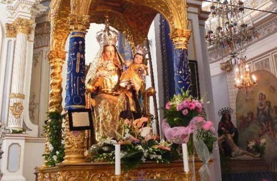 Madonna della Neve Patrona e Regina della citta' di Giarratana a Giarratana