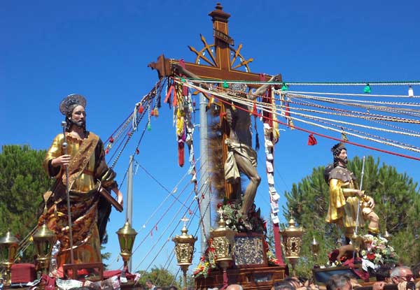Festa di San Giacomo San Rocco e del Santissimo Crocifisso a Galati Mamertino a Galati Mamertino